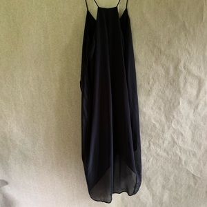 H&M flowy navy dress